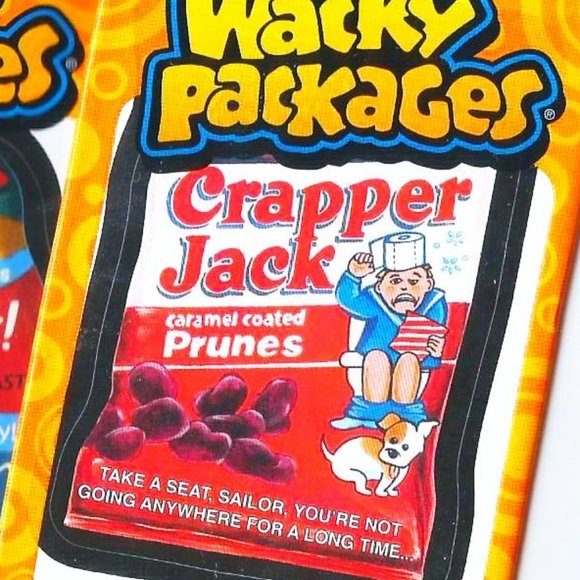 [NEW] (3-Pack) Topps* Wacky Packages Booster Packs Collectible Sticker Cards - Picture 4 of 6